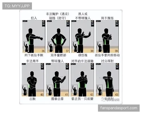 裁判手势与判罚含义对照：比赛中常见信号解析